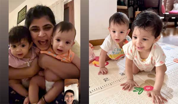 Chinmayi-shared-first-time-her-children-photo