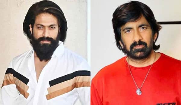 Raviteja-got-into-trouble-with-fans-talking-about-Yash