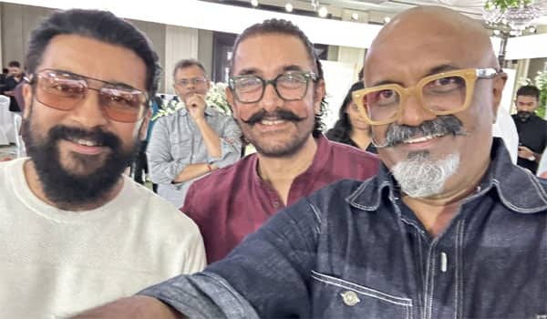 Aamir-Khan-at-Kamal-Haasans-birthday-party