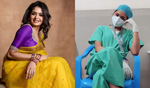 Aditi-Shankar-in-Doctor-Dress:-Is-she-quit-to-acting?