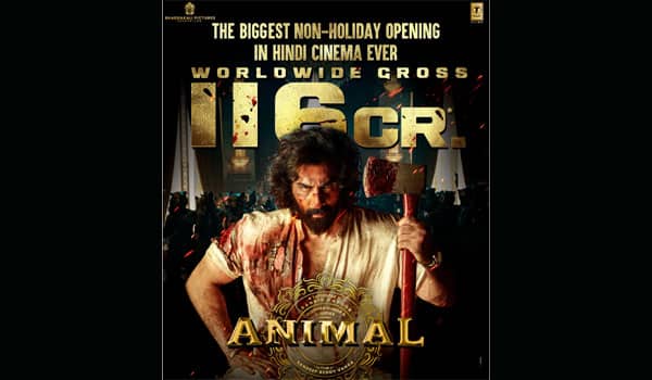 Animal-first-day-collection-announced-as-Rs.116-crores