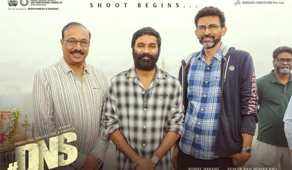 The-shooting-of-Dhanushs-51st-film-began-with-a-pooja