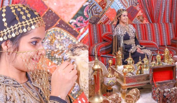 Nandhini-who-became-an-Arabian-Queen!-Photos-going-viral