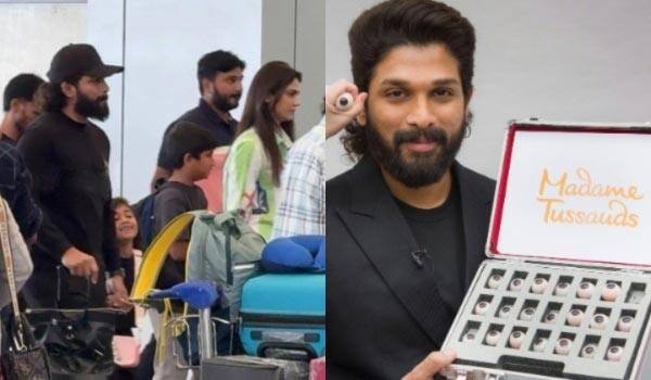 Allu-Arjun-left-for-Dubai-with-his-family-to-attend-the-statue-unveiling-ceremony