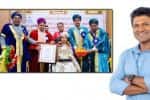 புனித் ராஜ்குமாருக்கு டாக்டர் பட்டம்: மைசூர் பல்கலைகழகம் வழங்கியது