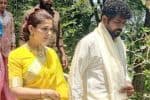 Photoshoot in Tirupati: Nayan - Vicky 'Route'