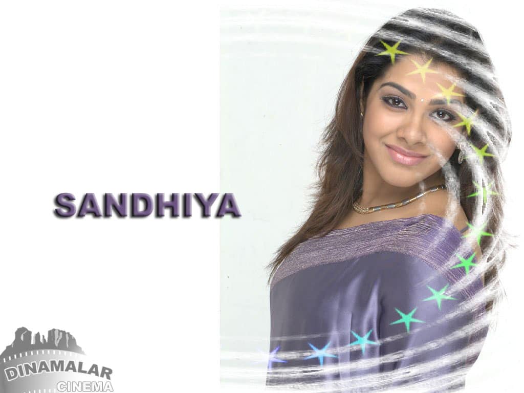 Tamil Actress Wall paper Sandhiya