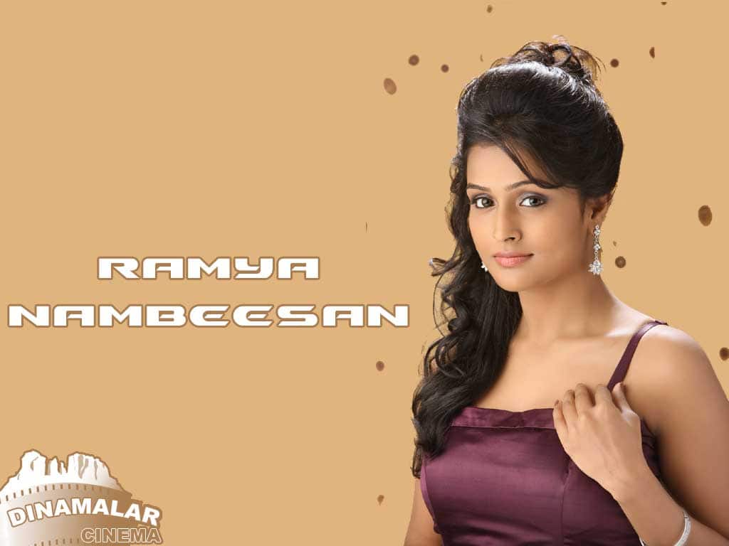 Tamil Actress Wall paper Ramya Nambeesan
