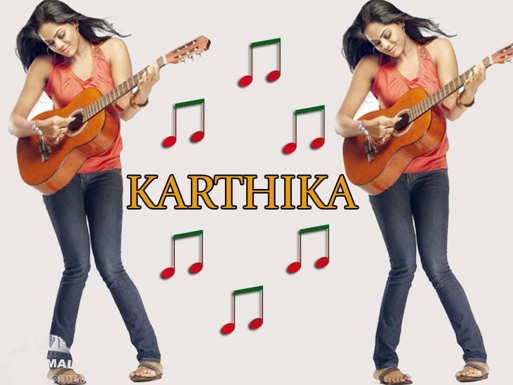 Tamil Actress Wall paper karthika(radha)