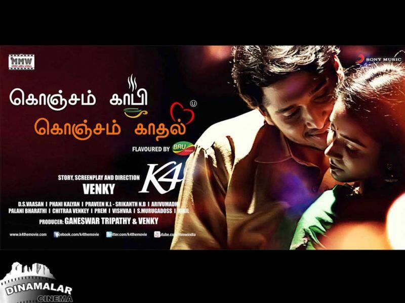 Tamil Cinema Wall paper Konjam Coffee Konjam Kadhal