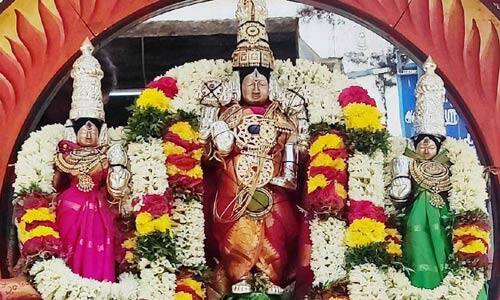 சிங்கவரம் ரங்கநாதர் கோயிலில் பிரம்மோற்சவம் கொடியேற்றத்துடன் துவங்கியது