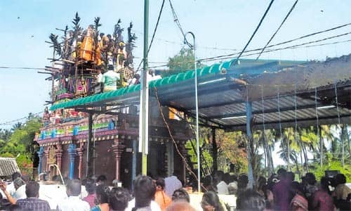 உடுமலை கரிவரதராஜ பெருமாள் கோவில் கும்பாபிஷேகம்