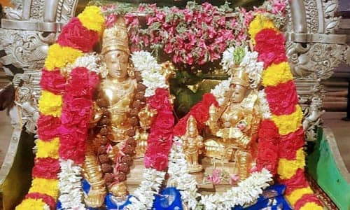 கானாடுகாத்தான் சவுந்தரநாயகி கைலாசநாதர் கோயிலில் பிரமோற்சவ விழா