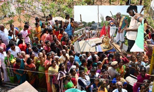 மஹாமேரு ராகவேந்திரர் கோயிலில் கும்பாபிஷேக விழா